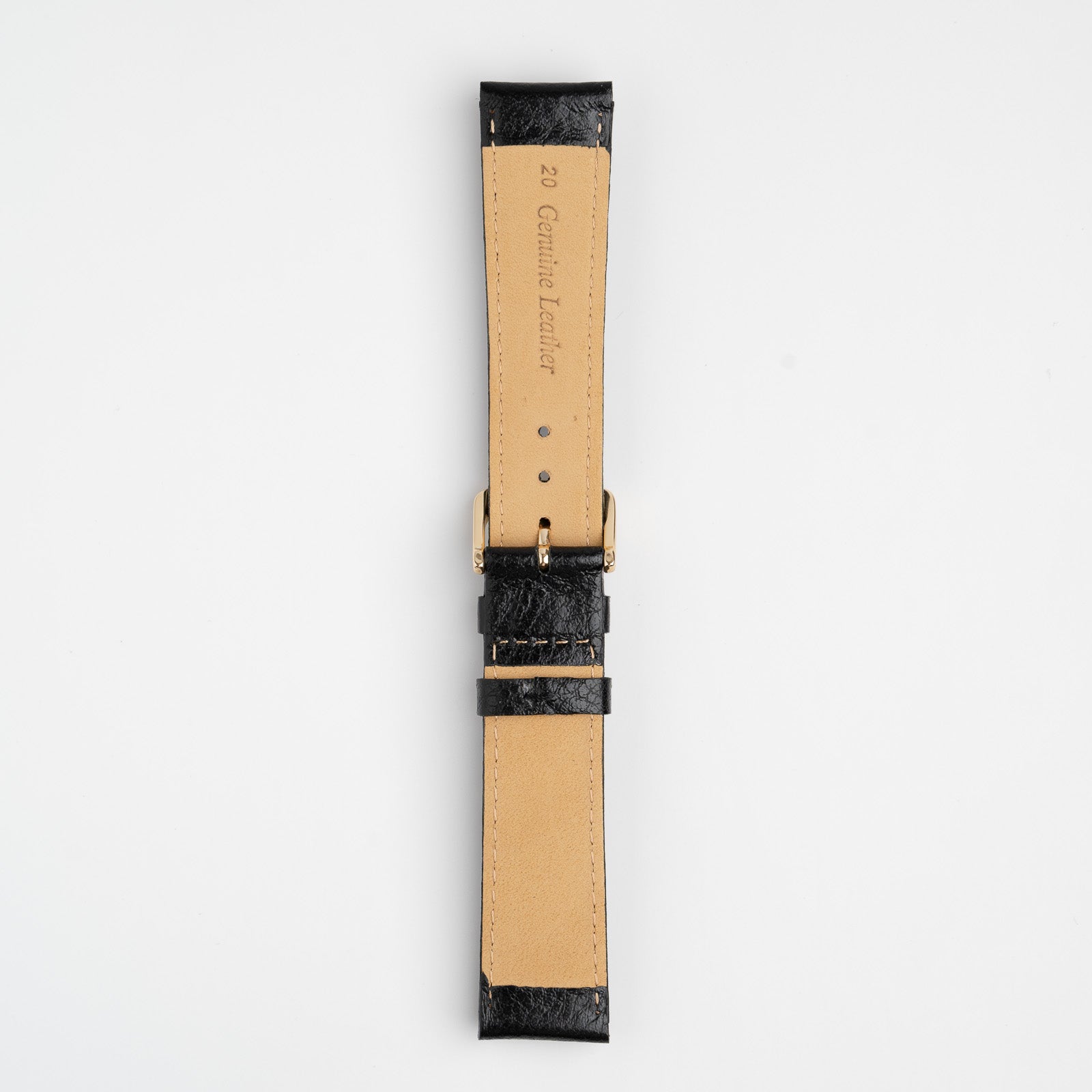 Natural Comfort Black Watch Strap