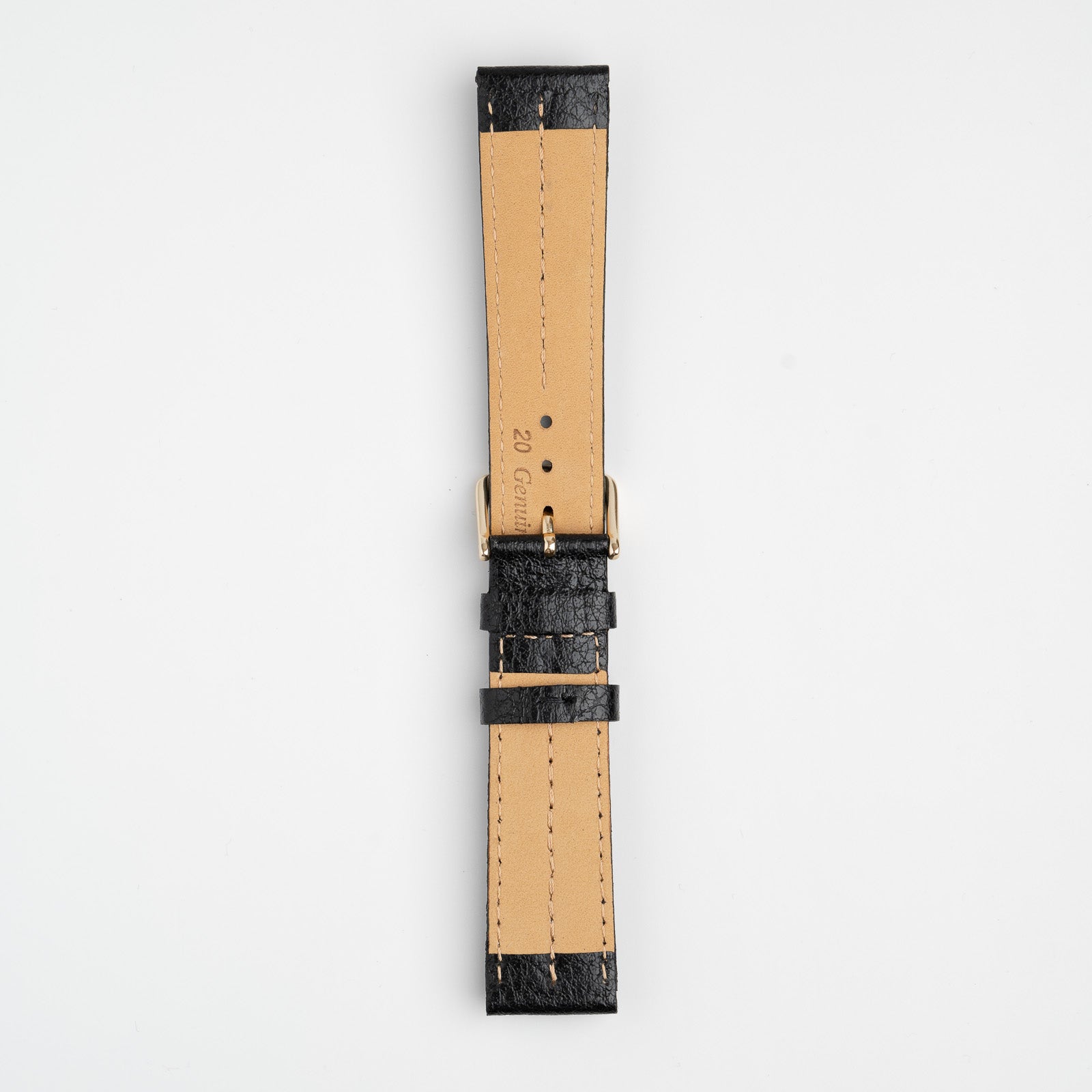 Double Ridge Black Watch Strap