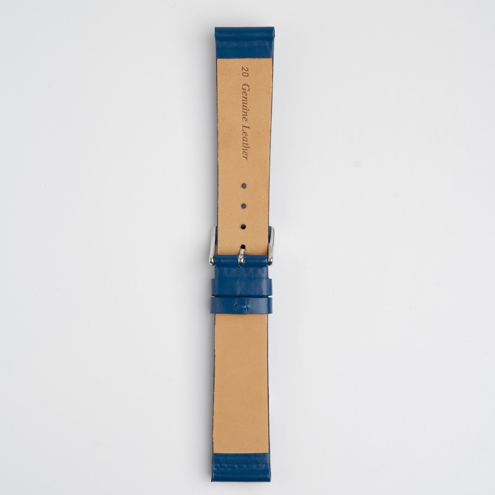 Windsor Smooth XL Blue Watch Strap