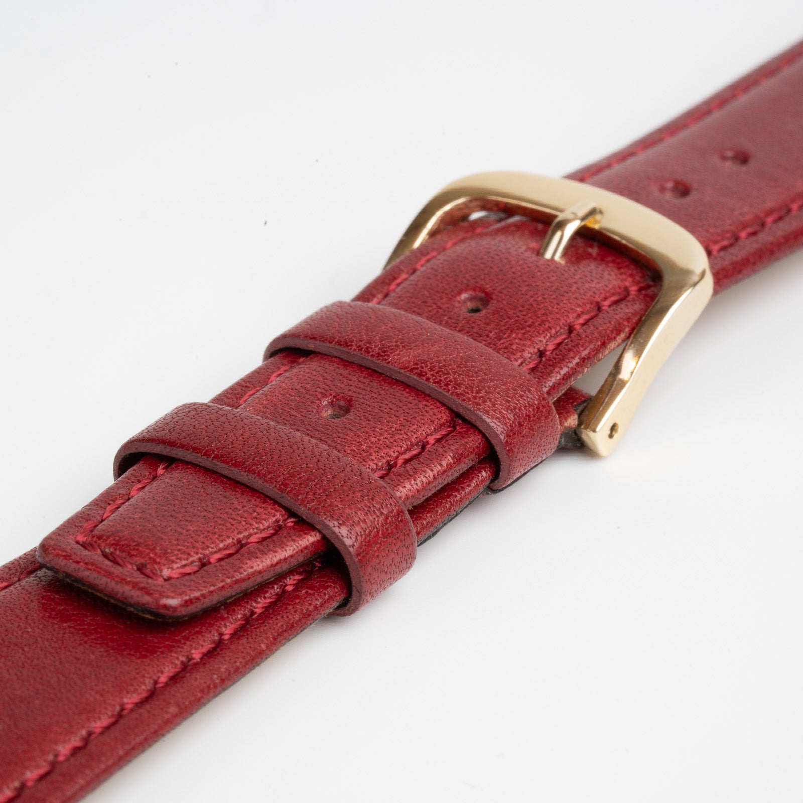 Natural Comfort Burgundy Watch Strap