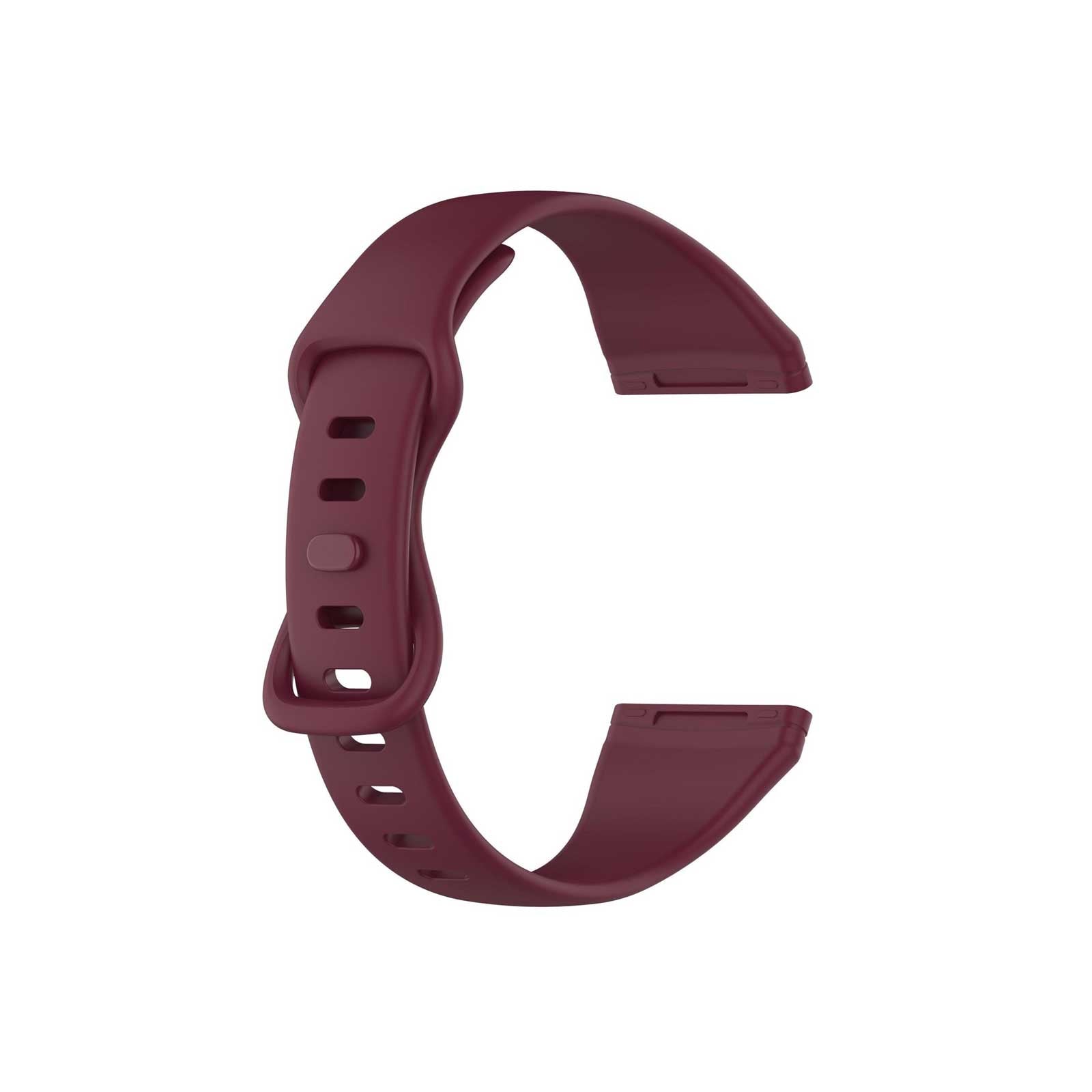 Fitbit Versa 4 Style Dark Red Watch Strap