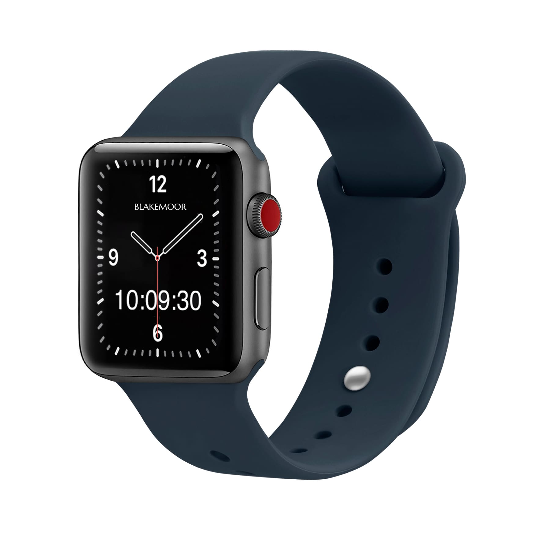 Sport Navy Watch Strap For Apple