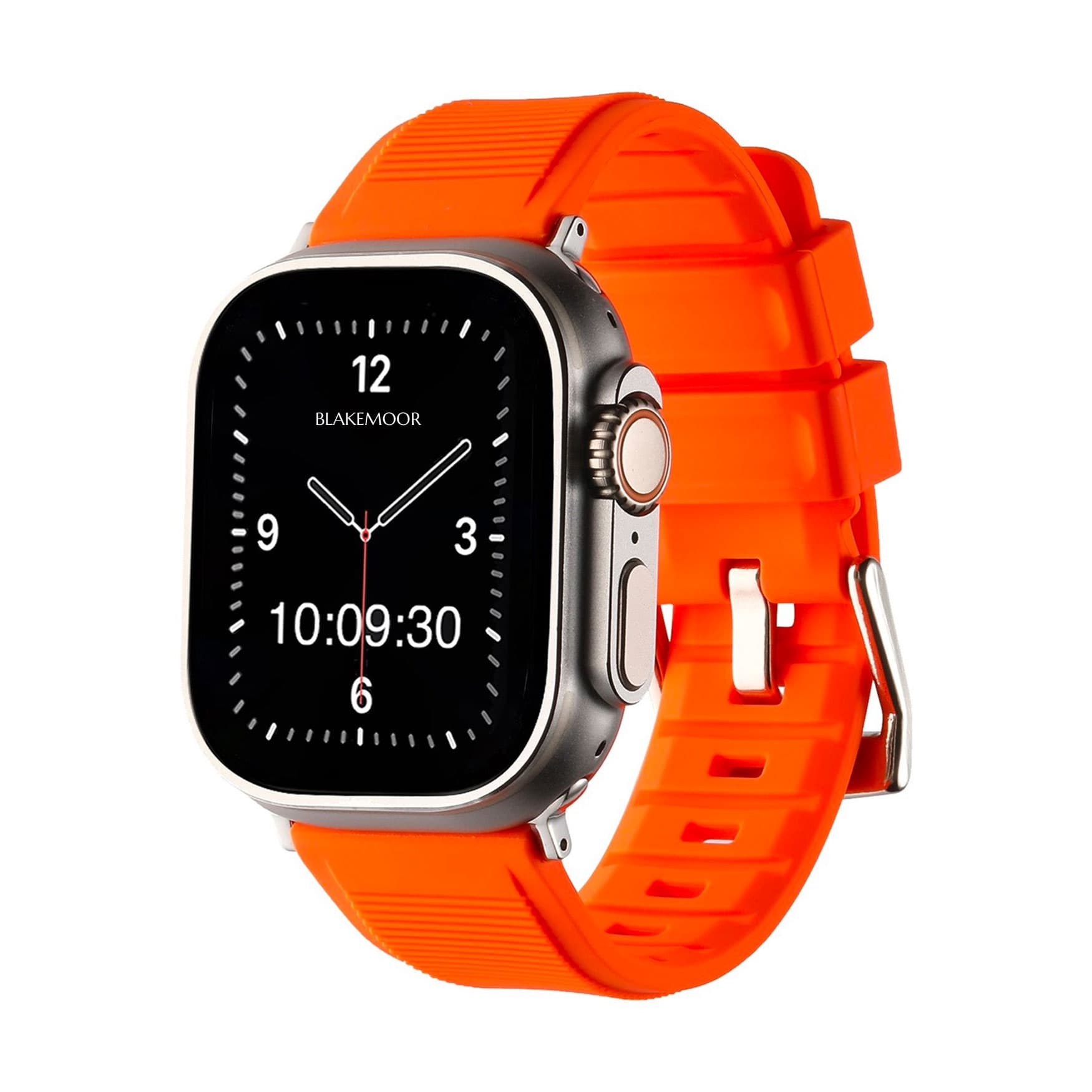 Studland Orange Watch Strap For Apple